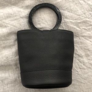 NWT Simon Miller Bonsai bag 20cm metallic handles